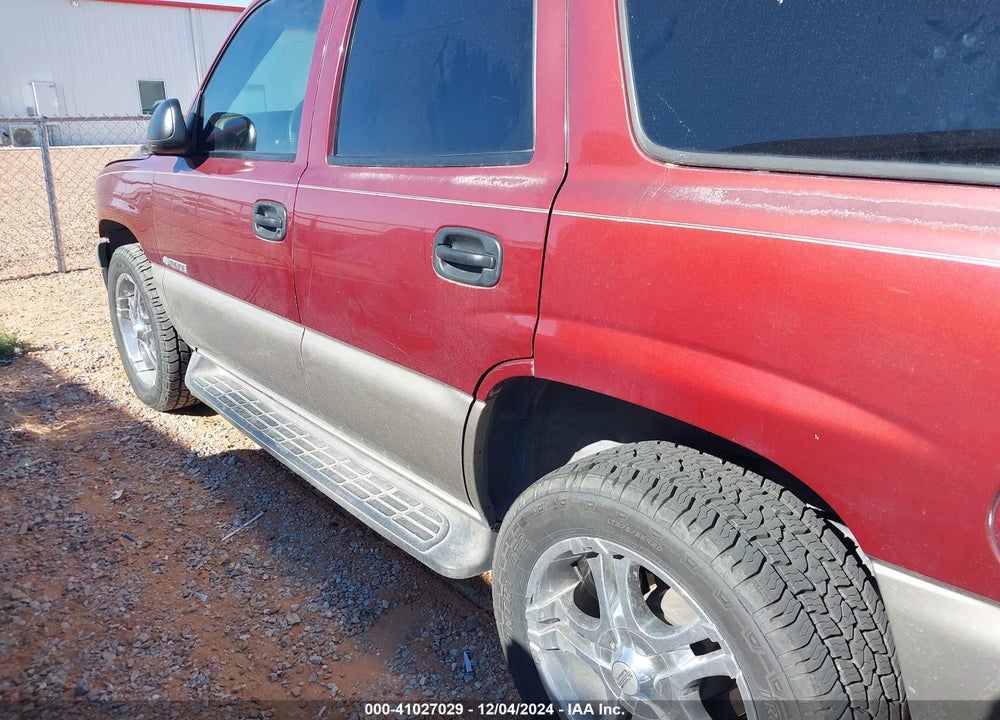 2003 CHEVROLET TAHOE LS VIN: 1GNEC13V53J209623