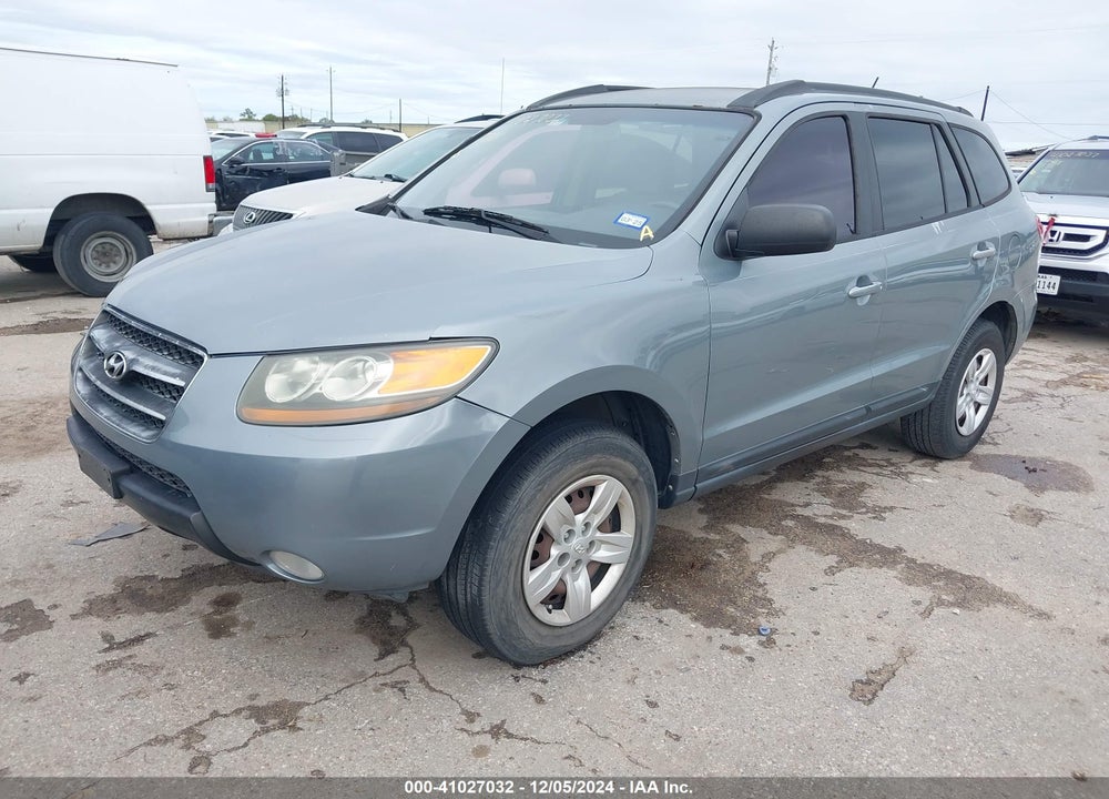 2009 HYUNDAI SANTA FE GLS VIN: 5NMSG13D49H260343