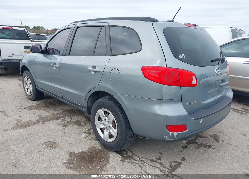 2009 HYUNDAI SANTA FE GLS VIN: 5NMSG13D49H260343