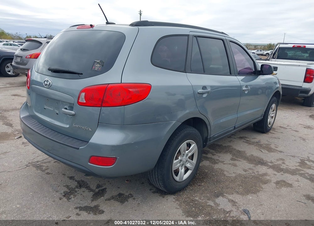 2009 HYUNDAI SANTA FE GLS VIN: 5NMSG13D49H260343