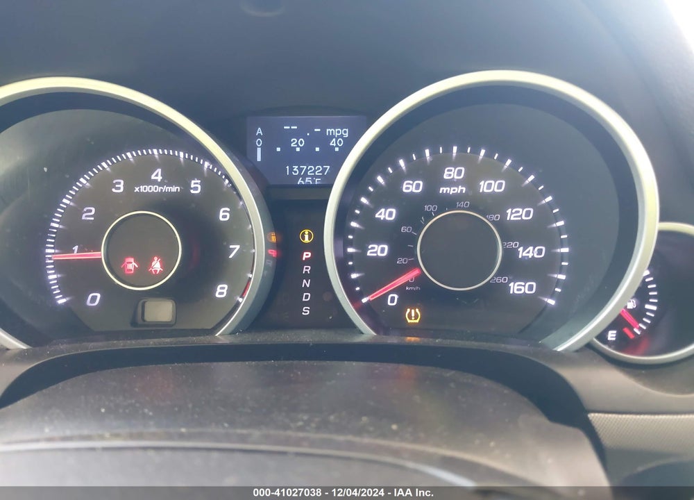 2012 ACURA TL 3.5 VIN: 19UUA8F24CA033637