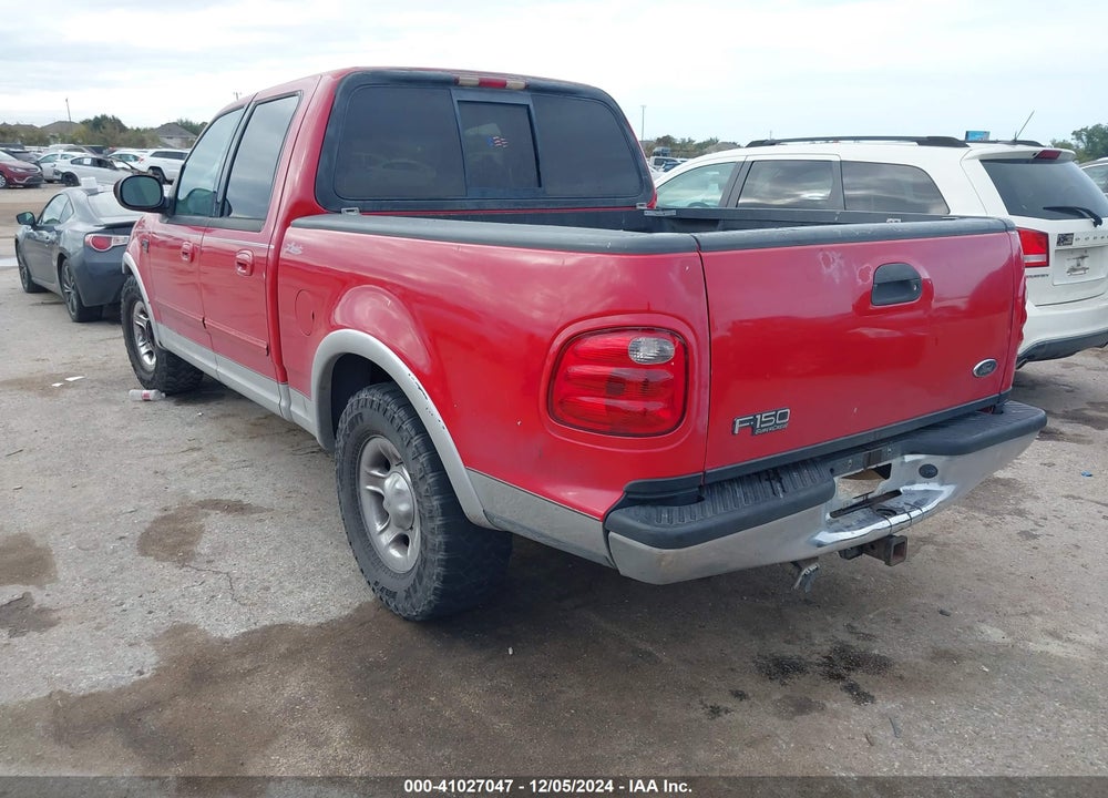 2001 FORD F-150 HARLEY-DAVIDSON EDITION/KING RANCH EDITION/LARIAT/XLT VIN: 1FTRW07L31KE66646