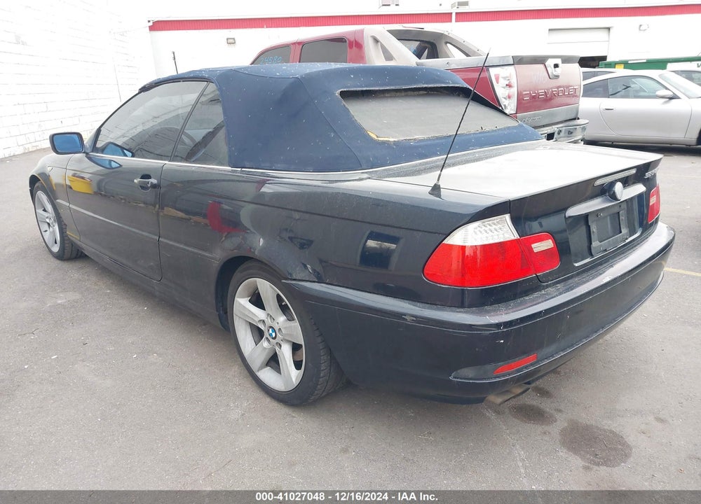 2006 BMW 325CI VIN: WBABW33446PX88110