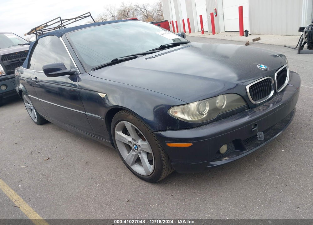 2006 BMW 325CI VIN: WBABW33446PX88110