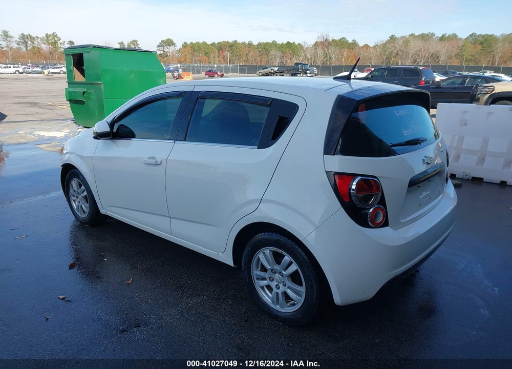 2014 CHEVROLET SONIC LT AUTO VIN: 1G1JC6SH3E4103441