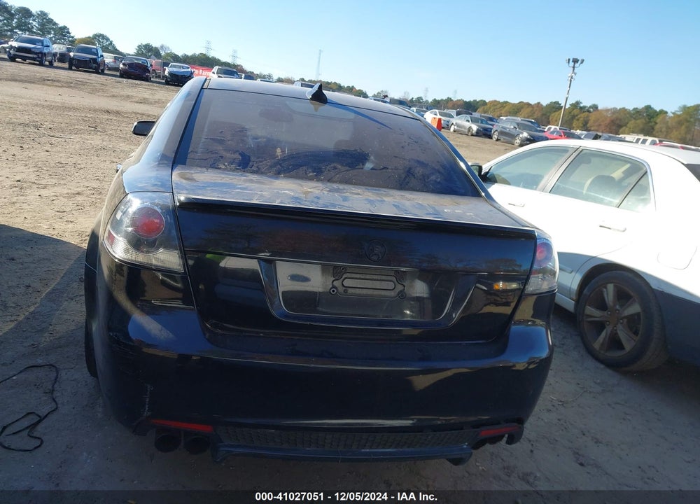2009 PONTIAC G8 GT VIN: 6G2EC57Y29L178856