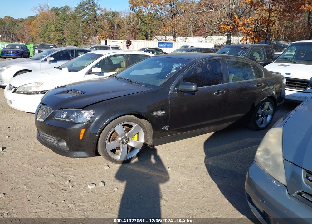 2009 PONTIAC G8 GT VIN: 6G2EC57Y29L178856