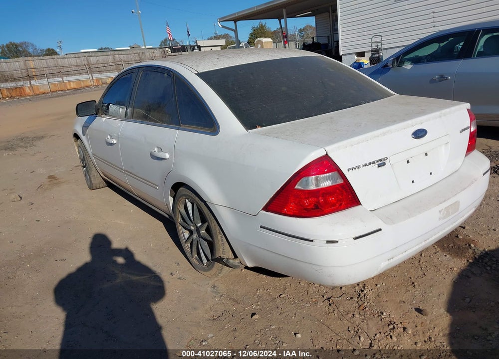 2005 FORD FIVE HUNDRED LIMITED VIN: 1FAFP28155G185181