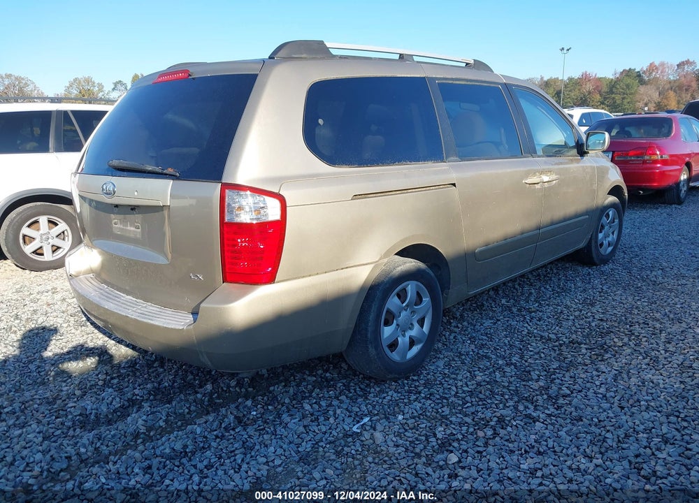 2006 KIA SEDONA EX/LX VIN: KNDMB233366086312