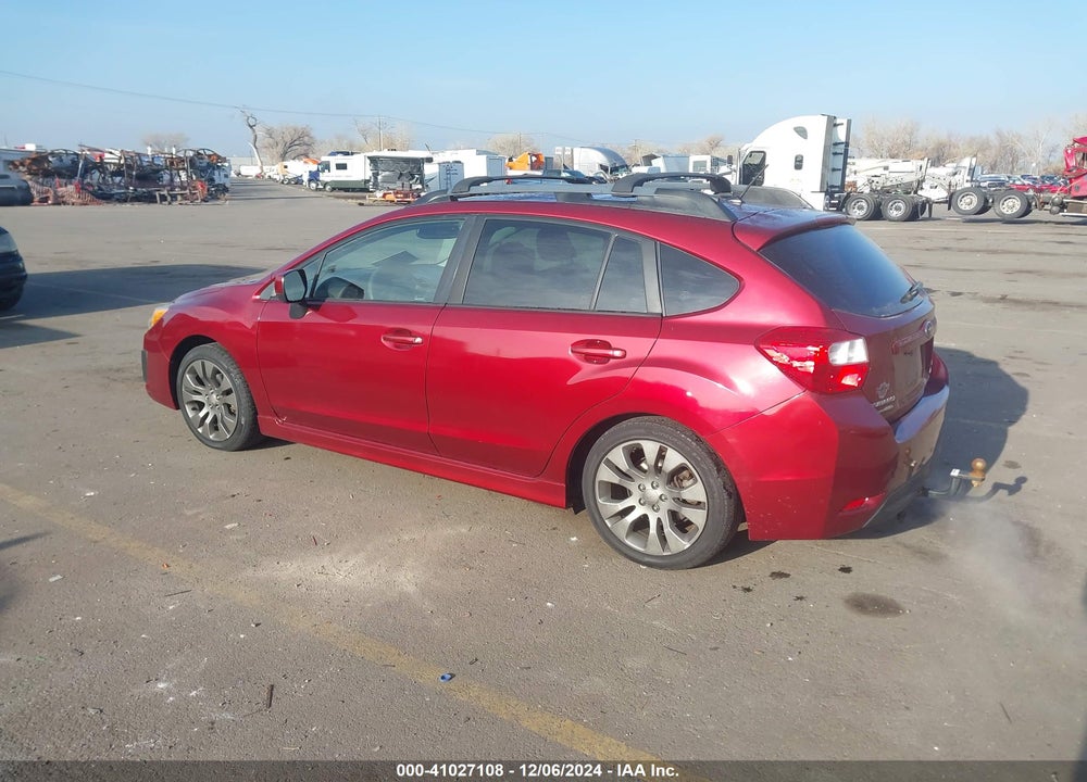 2012 SUBARU IMPREZA 2.0I SPORT PREMIUM VIN: JF1GPAL65CG211065