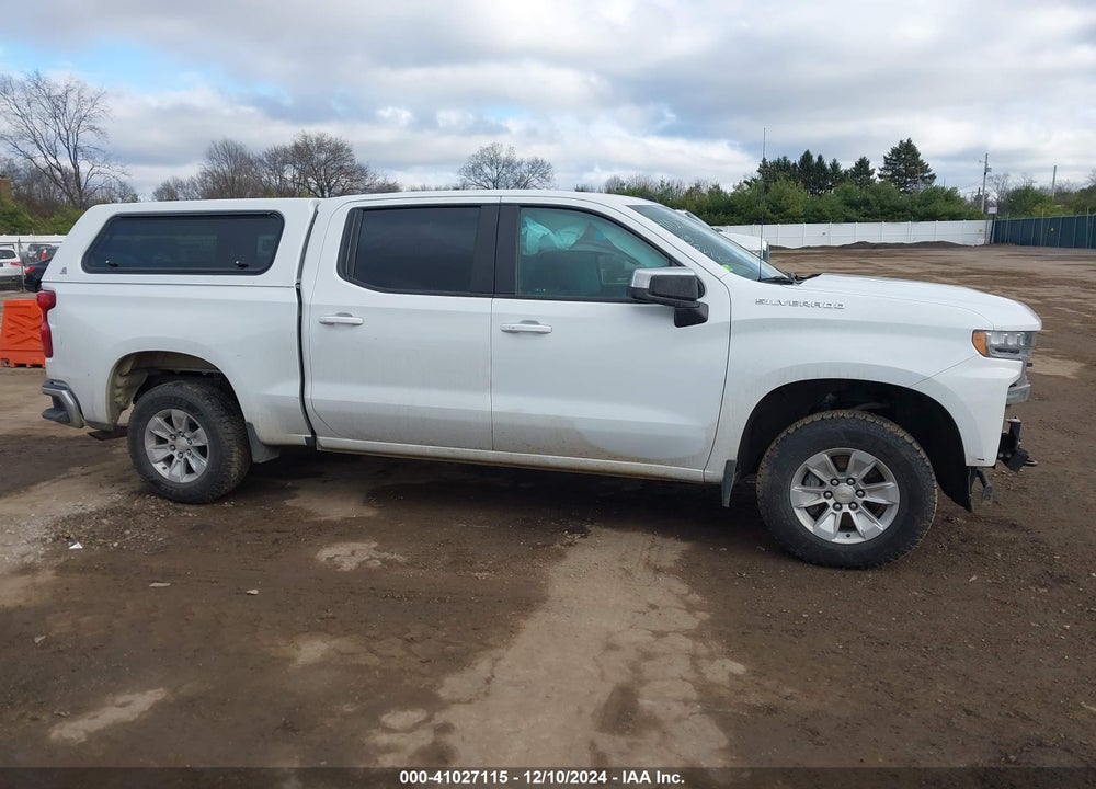 2021 CHEVROLET SILVERADO 1500 4WD SHORT BED LT VIN: 1GCUYDED0MZ406696