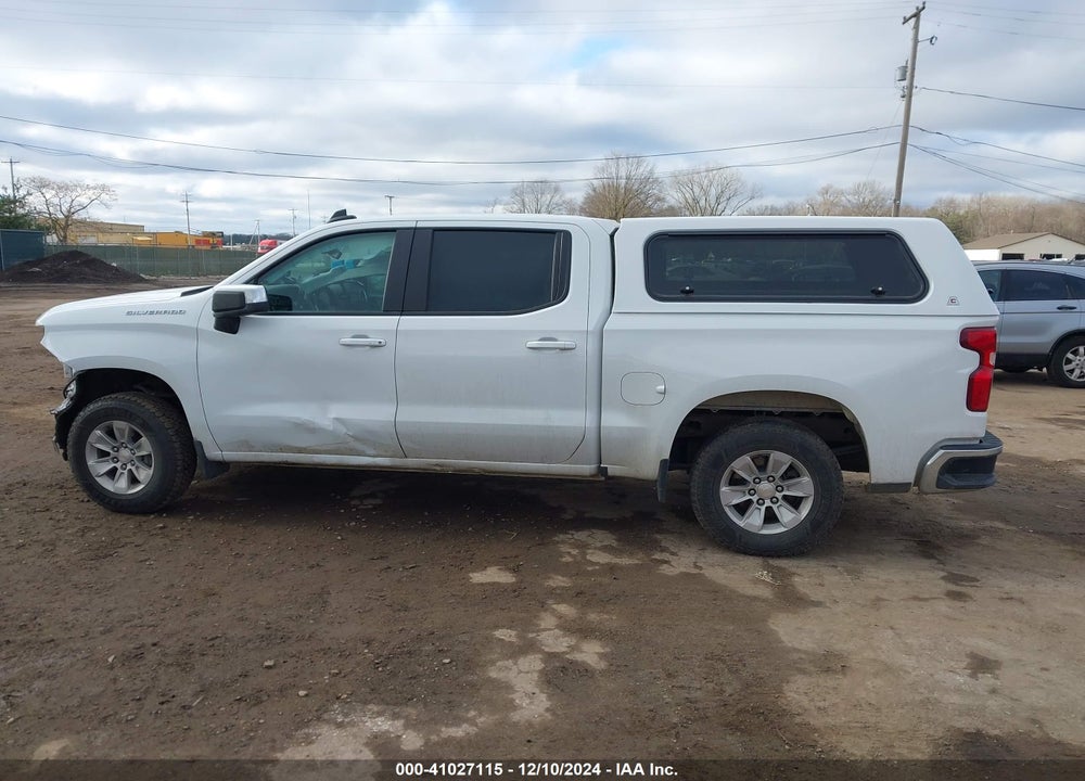 2021 CHEVROLET SILVERADO 1500 4WD SHORT BED LT VIN: 1GCUYDED0MZ406696