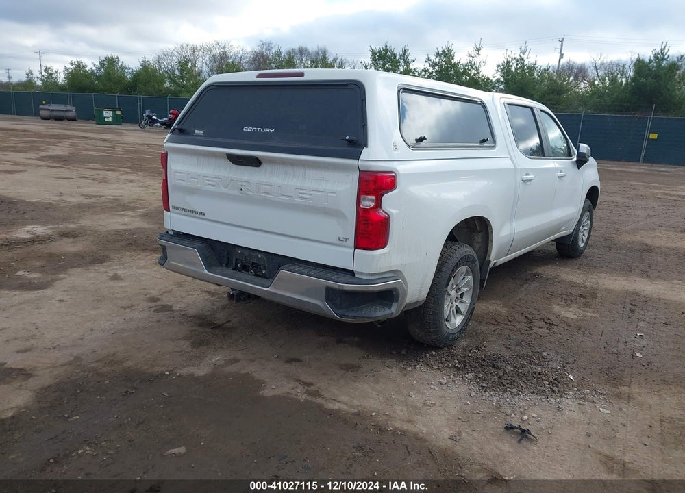 2021 CHEVROLET SILVERADO 1500 4WD SHORT BED LT VIN: 1GCUYDED0MZ406696