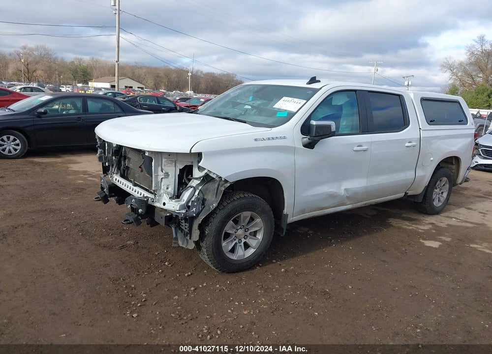 2021 CHEVROLET SILVERADO 1500 4WD SHORT BED LT VIN: 1GCUYDED0MZ406696