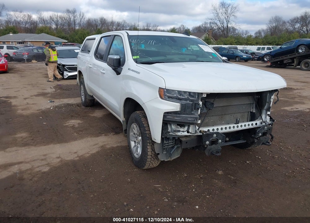 2021 CHEVROLET SILVERADO 1500 4WD SHORT BED LT VIN: 1GCUYDED0MZ406696