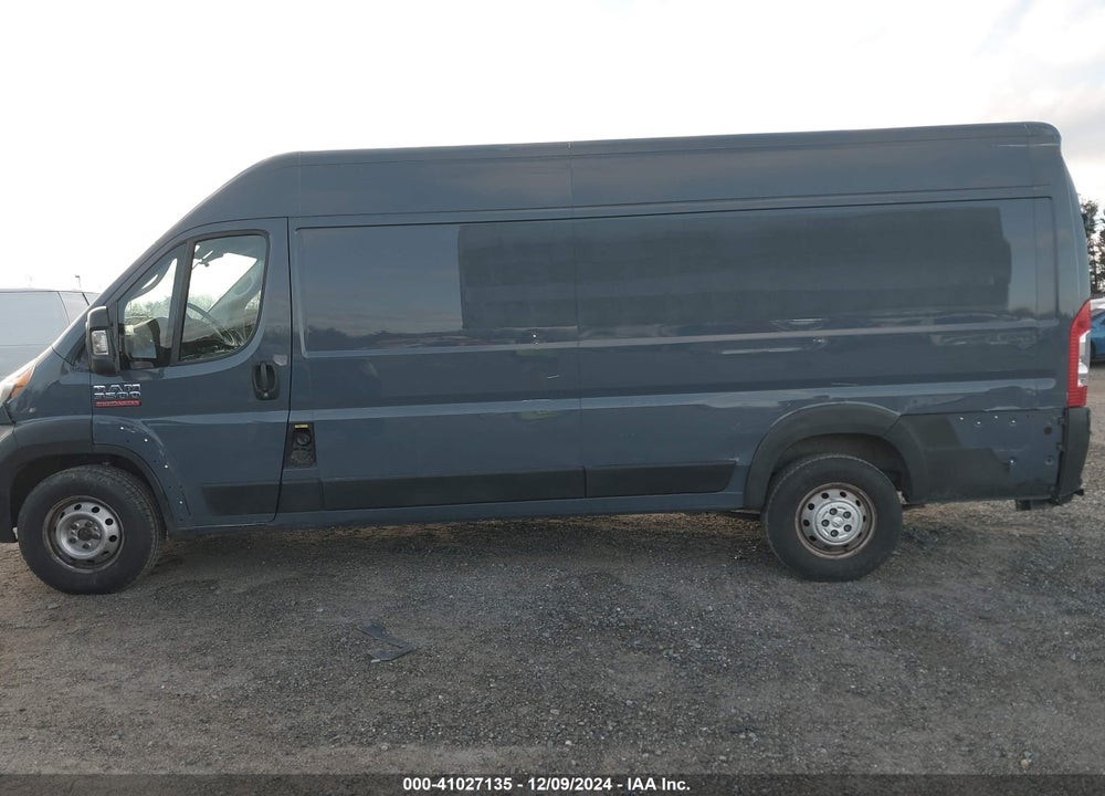 2019 RAM PROMASTER 3500 CARGO VAN HIGH ROOF 159 WB EXT VIN: 3C6URVJG3KE541982