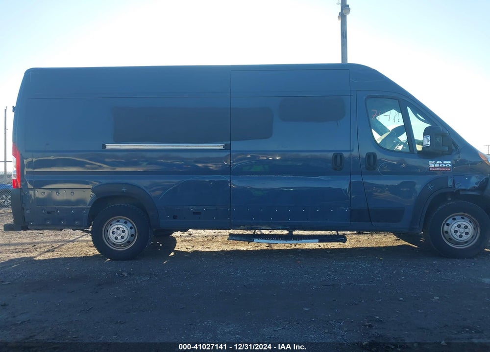 2020 RAM PROMASTER 3500 CARGO VAN HIGH ROOF 159 WB EXT VIN: 3C6URVJG0LE106760