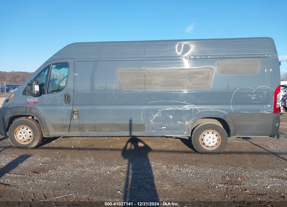 2020 RAM PROMASTER 3500 CARGO VAN HIGH ROOF 159 WB EXT VIN: 3C6URVJG0LE106760