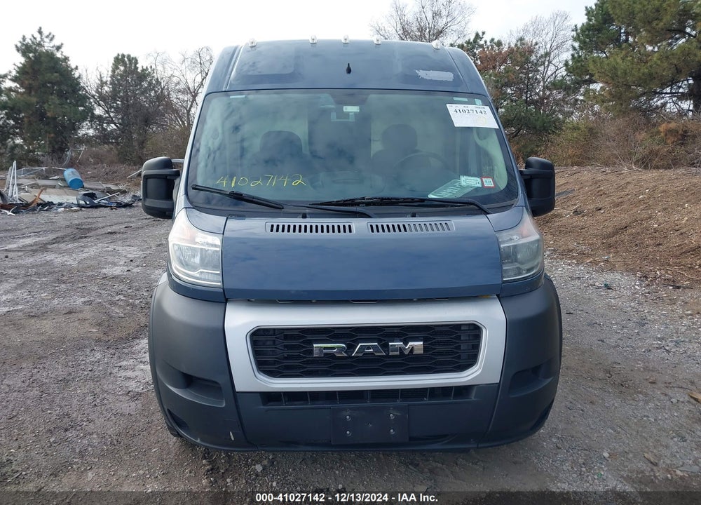 2020 RAM PROMASTER 3500 CARGO VAN HIGH ROOF 159 WB EXT VIN: 3C6URVJG5LE117947