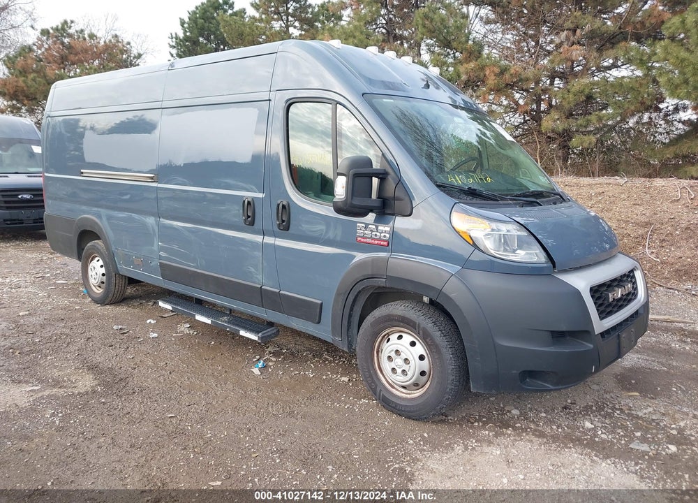 2020 RAM PROMASTER 3500 CARGO VAN HIGH ROOF 159 WB EXT VIN: 3C6URVJG5LE117947