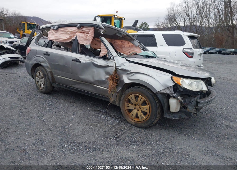 2009 SUBARU FORESTER 2.5X VIN: JF2SH61679H790596