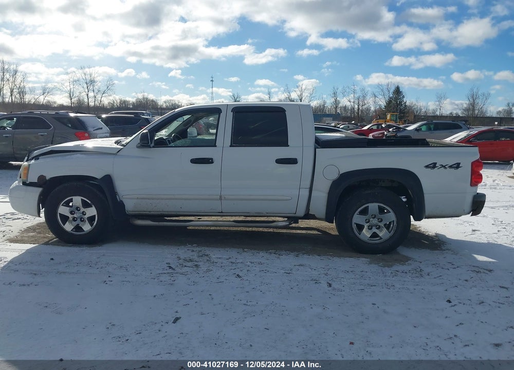 2006 DODGE DAKOTA SLT VIN: 1D7HW48N16S599454
