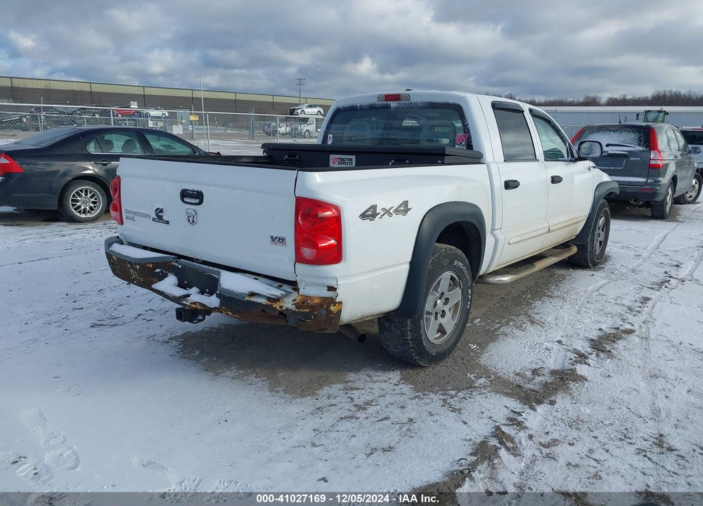 2006 DODGE DAKOTA SLT VIN: 1D7HW48N16S599454