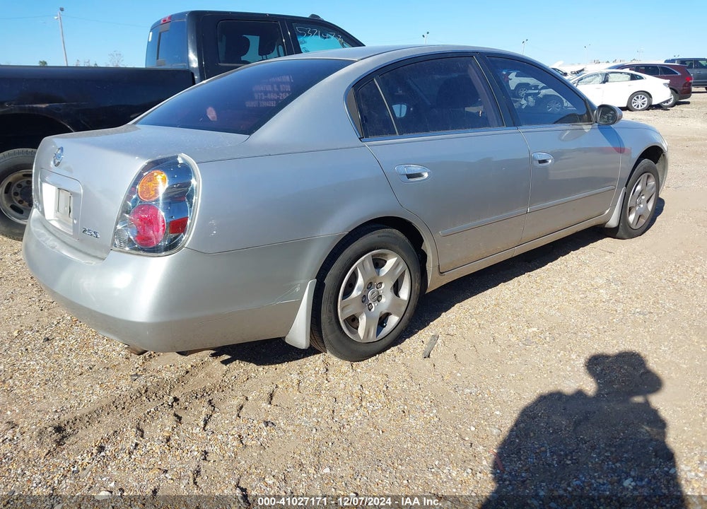2004 NISSAN ALTIMA 2.5 S VIN: 1N4AL11D34C108593