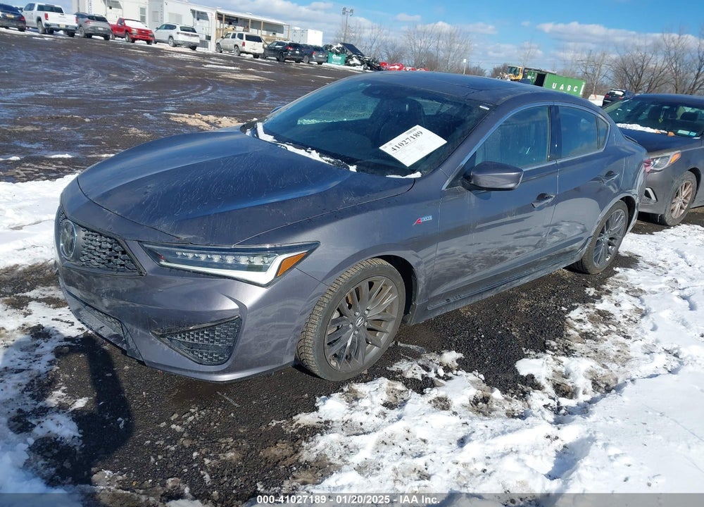 2022 ACURA ILX VIN: 19UDE2F87NA008059