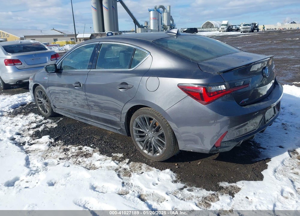 2022 ACURA ILX VIN: 19UDE2F87NA008059