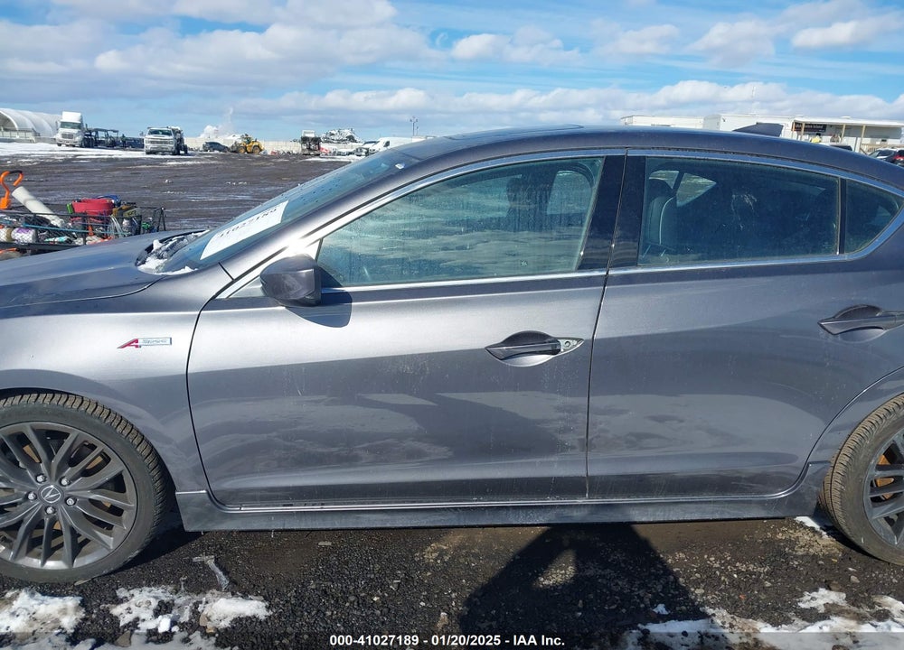 2022 ACURA ILX VIN: 19UDE2F87NA008059