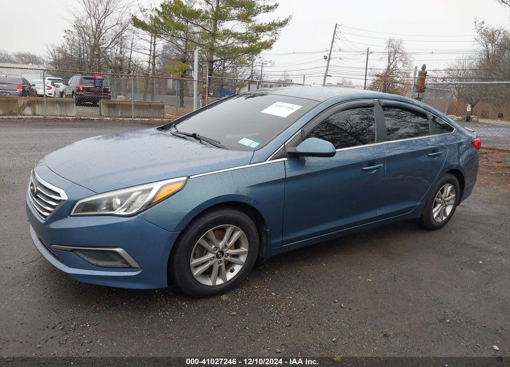 2016 HYUNDAI SONATA SE VIN: 5NPE24AF5GH297645