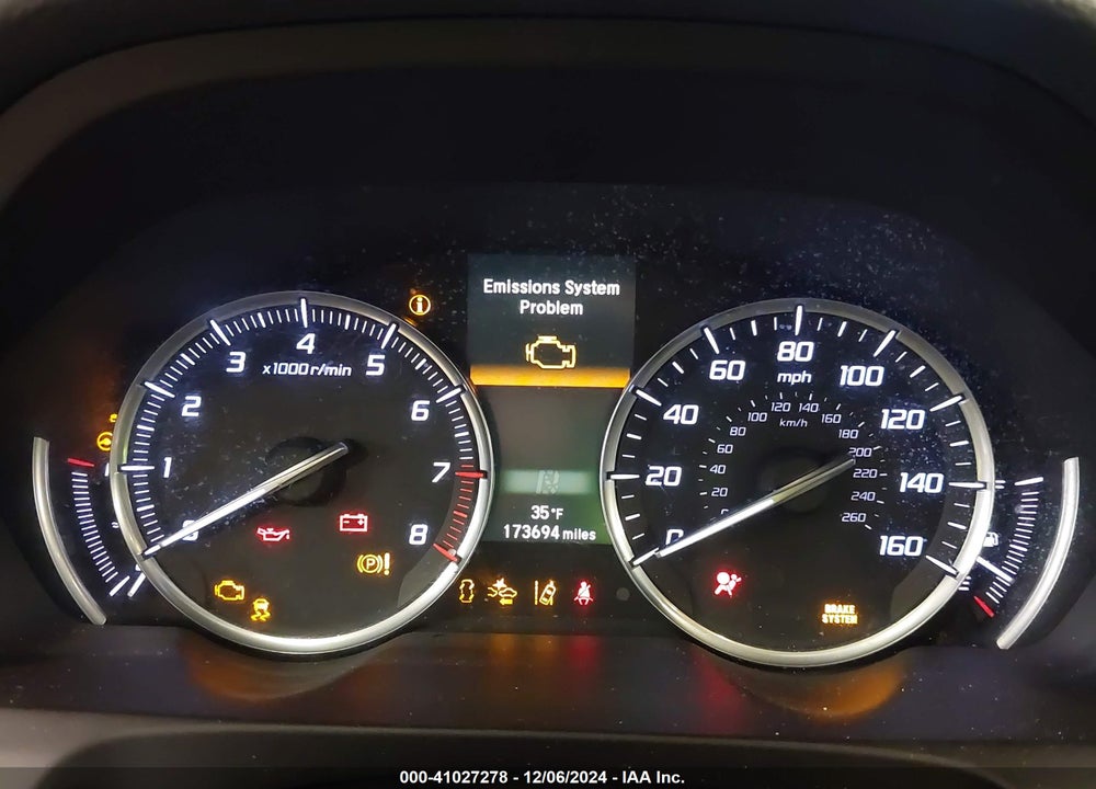 2016 ACURA TLX TECH VIN: 19UUB1F59GA013954