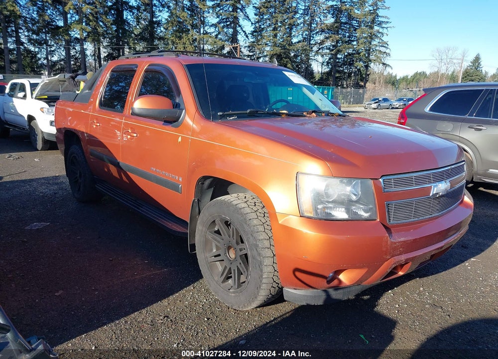 2007 CHEVROLET AVALANCHE 1500 LT VIN: 3GNFK12377G243190