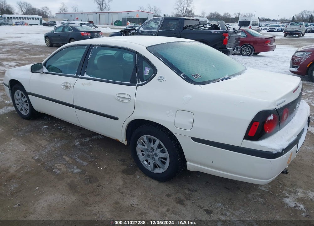 2005 CHEVROLET IMPALA VIN: 2G1WF52E259202486