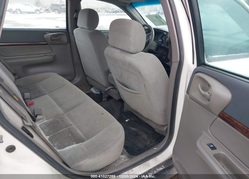 2005 CHEVROLET IMPALA VIN: 2G1WF52E259202486