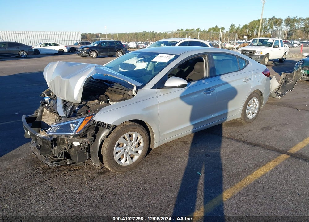 2019 HYUNDAI ELANTRA SE VIN: 5NPD74LF9KH437635
