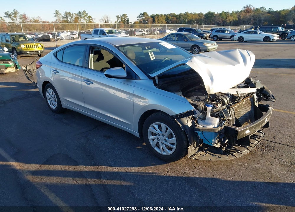 2019 HYUNDAI ELANTRA SE VIN: 5NPD74LF9KH437635