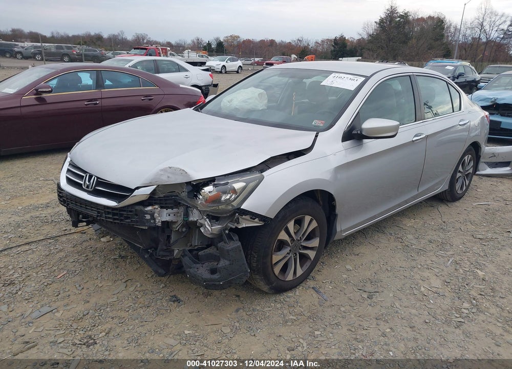 2015 HONDA ACCORD LX VIN: 1HGCR2F37FA000842