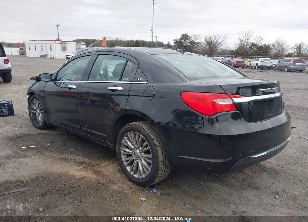 2013 CHRYSLER 200 LIMITED VIN: 1C3CCBCG4DN578348