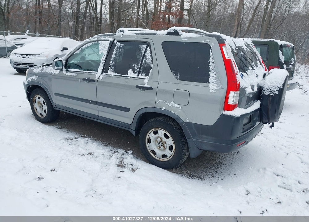 2006 HONDA CR-V LX VIN: JHLRD78506C041162