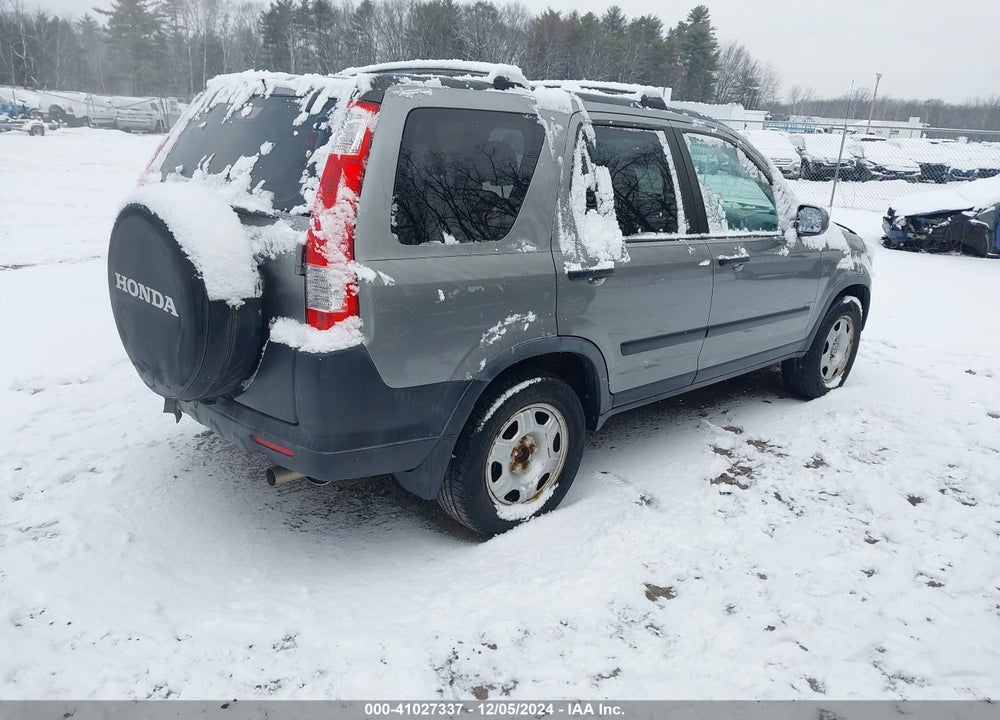 2006 HONDA CR-V LX VIN: JHLRD78506C041162