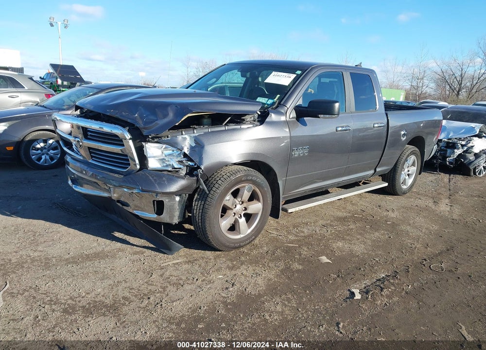 2017 RAM 1500 BIG HORN 4X4 6'4 BOX VIN: 1C6RR7GG2HS633664