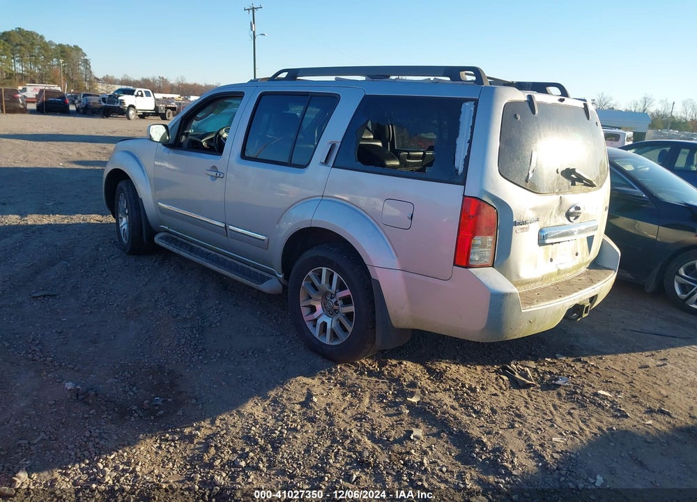 2012 NISSAN PATHFINDER LE VIN: 5N1AR1NB9CC629992