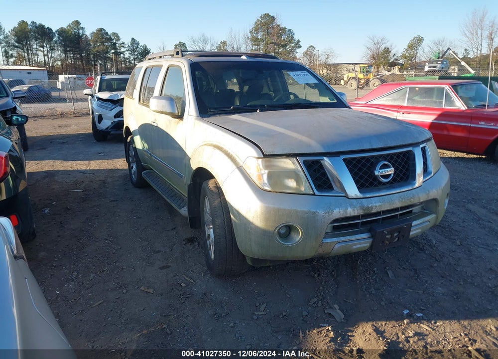 2012 NISSAN PATHFINDER LE VIN: 5N1AR1NB9CC629992