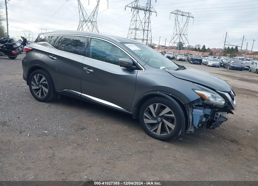 2015 NISSAN MURANO PLATINUM VIN: 5N1AZ2MH4FN206693
