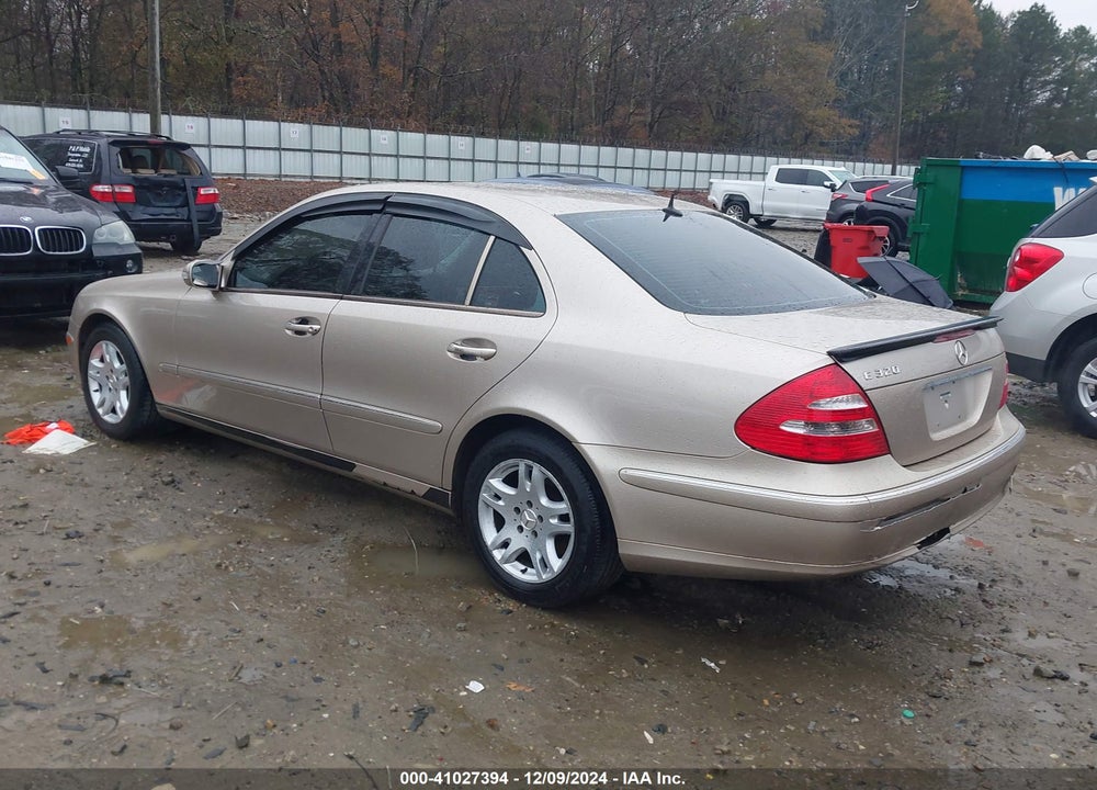 2004 MERCEDES-BENZ E 320 VIN: WDBUF65J34A459722