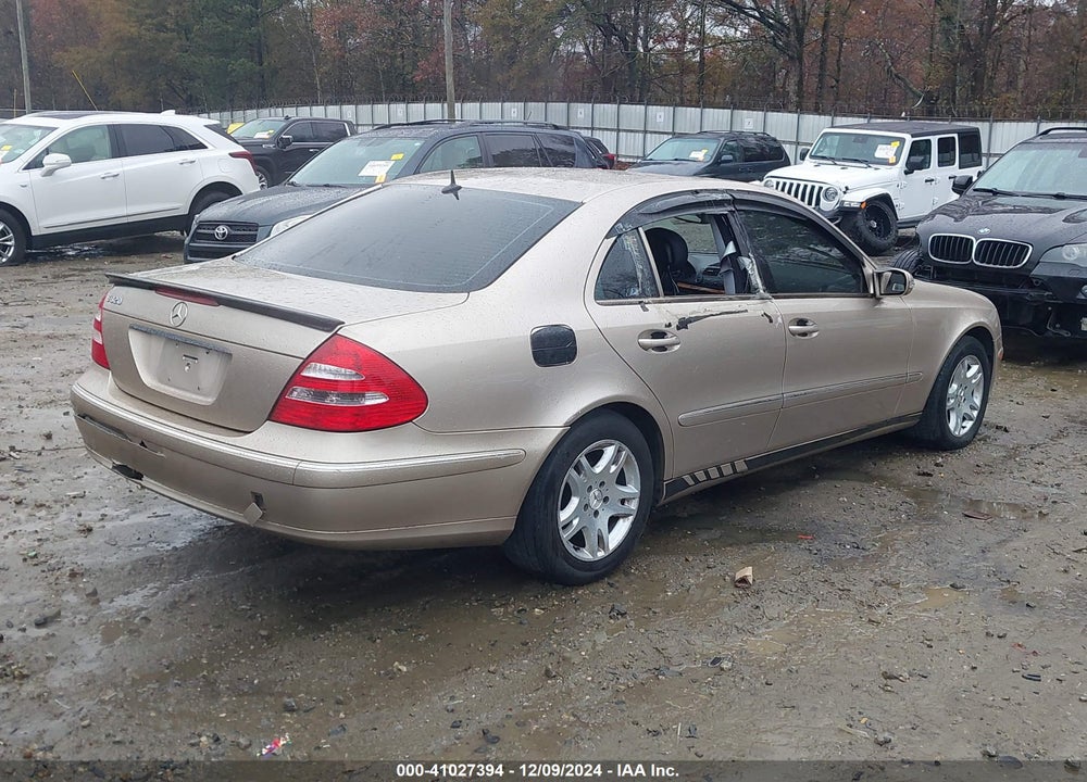 2004 MERCEDES-BENZ E 320 VIN: WDBUF65J34A459722