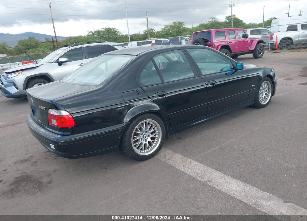 2001 BMW 530IA VIN: WBADT63491CF09899