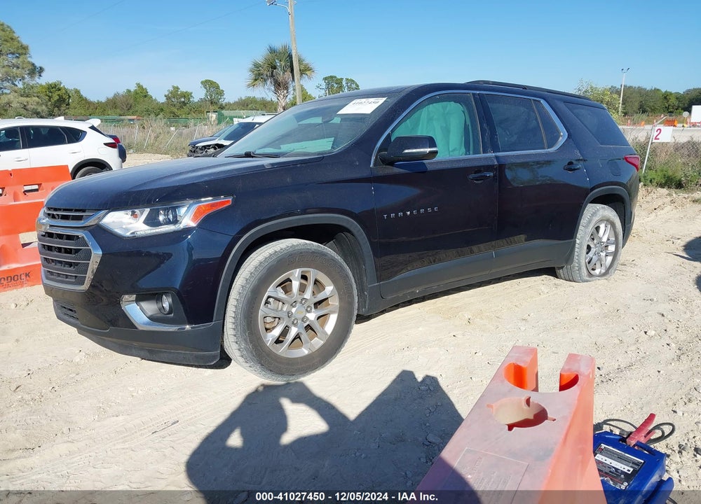 2020 CHEVROLET TRAVERSE FWD LT CLOTH VIN: 1GNERGKW7LJ135827